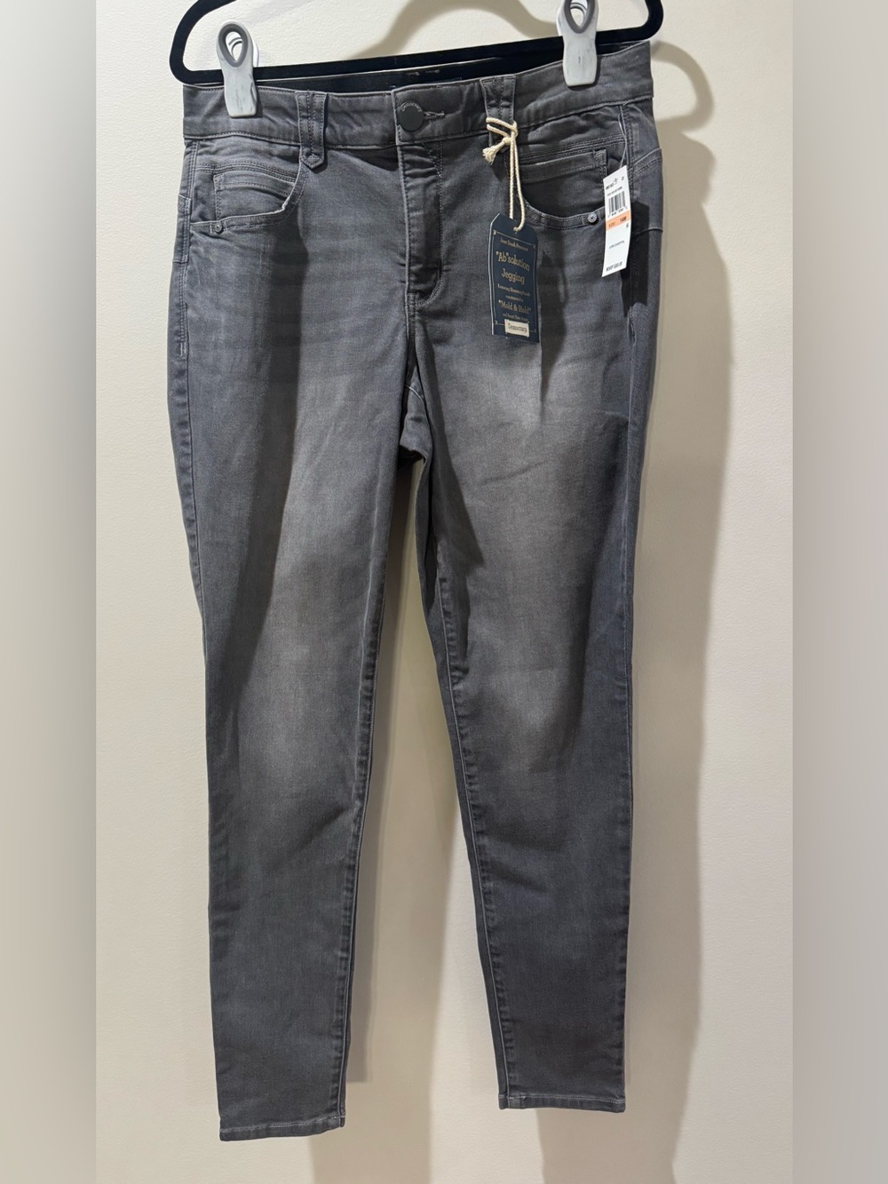 Democracy "Ab"solution Plus Size Ankle Skinny Jeans Grey 14W NWT
